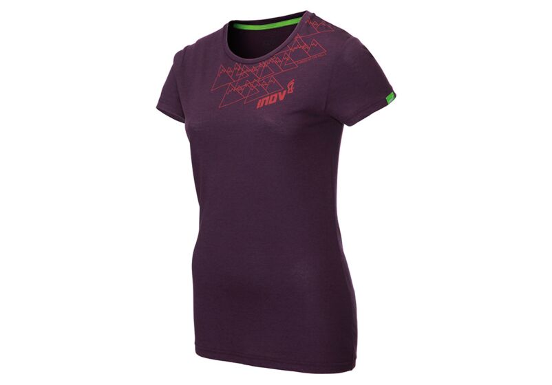 Inov-8 Tri Blend Ss 'angle' T-Shirts Dam Lila Sverige PGIT39267